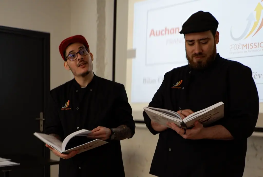 apprenants en cqp boucherie